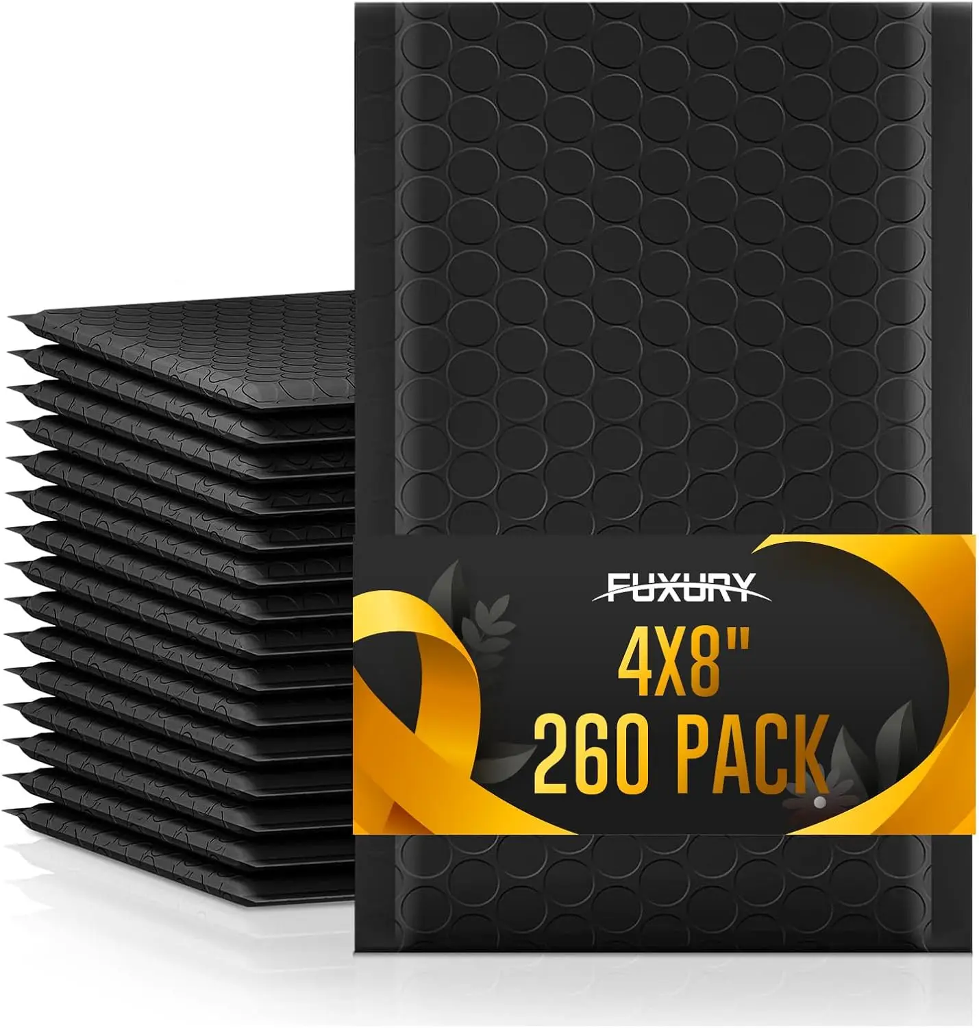 260 Pack Bubble Mailers 4x8 Black Padded Envelopes for Small Business Shipping Self-Seal
260 Pack Bubble Mailers 4x8 Black Padded Envelopes for Small Business Shipping Self-Seal