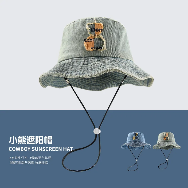Bear Vintage Cowboy Mountaineering Fisherman Hat Spring Summer Sun Shade Basin Hat Cartoon Animal Adjustable Beach Hat Sun Hats
Bear Vintage Cowboy Mountaineering Fisherman Hat Spring Summer Sun Shade Basin Hat Cartoon Animal Adjustable Beach Hat Sun Hats