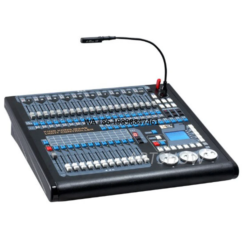 Upgraded Version Kingkong 1024s Console Moving Head Light Creator Lighting Mixer Controller Sound Light Show Synchronization
Upgraded Version Kingkong 1024s Console Moving Head Light Creator Lighting Mixer Controller Sound Light Show Synchronization