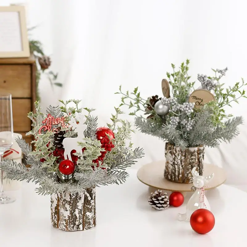 Flocking Pinecone Christmas Decoration 30cm Artificial Christmas Tree Home Window Desktop Ornament Festive Accessories
Flocking Pinecone Christmas Decoration 30cm Artificial Christmas Tree Home Window Desktop Ornament Festive Accessories