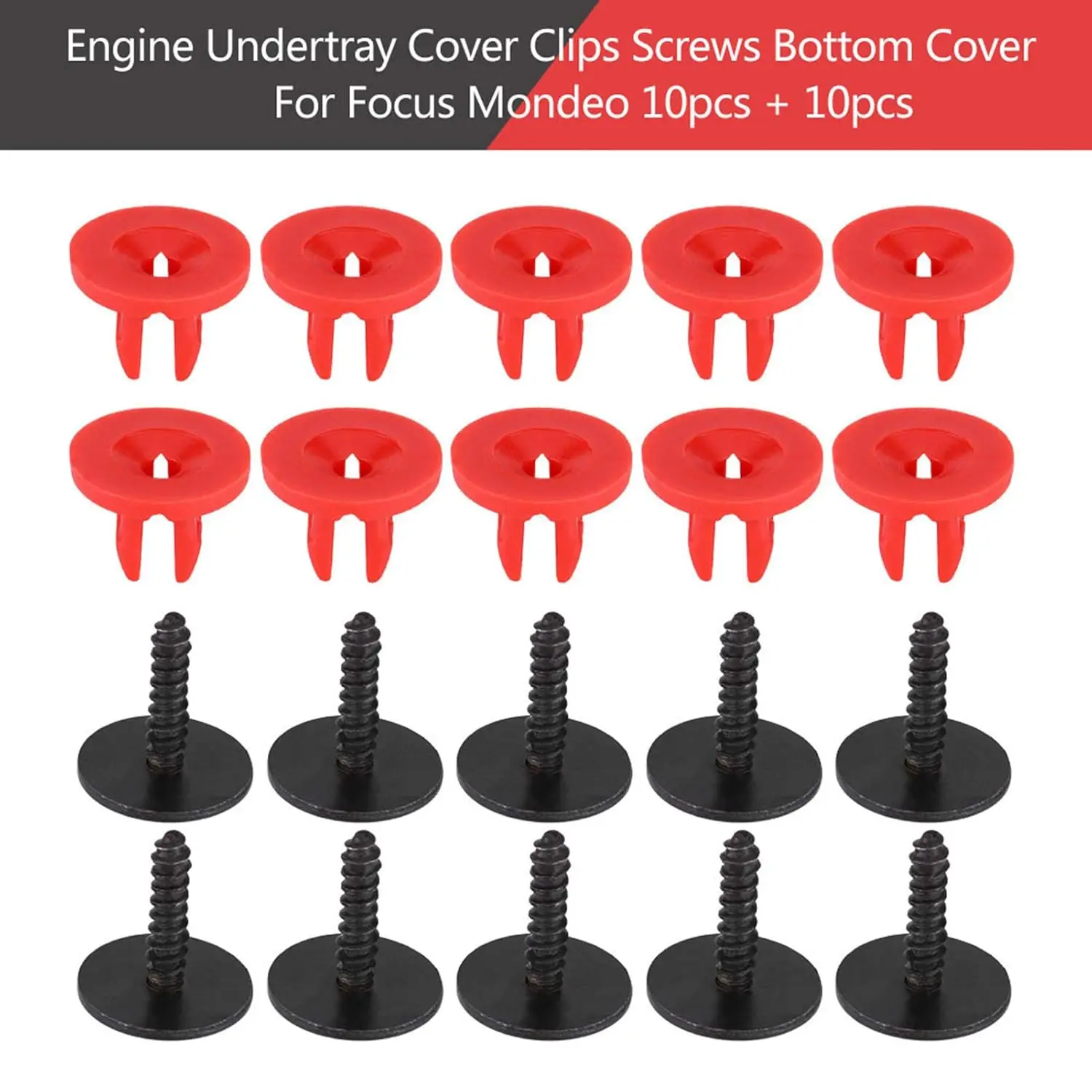 20PC Engine Undertray Cover Clips Screw Set For Ford Fiesta Focus Kuga Mondeo Guard Cover Shield Guard Car Accessories Set
20PC Engine Undertray Cover Clips Screw Set For Ford Fiesta Focus Kuga Mondeo Guard Cover Shield Guard Car Accessories Set