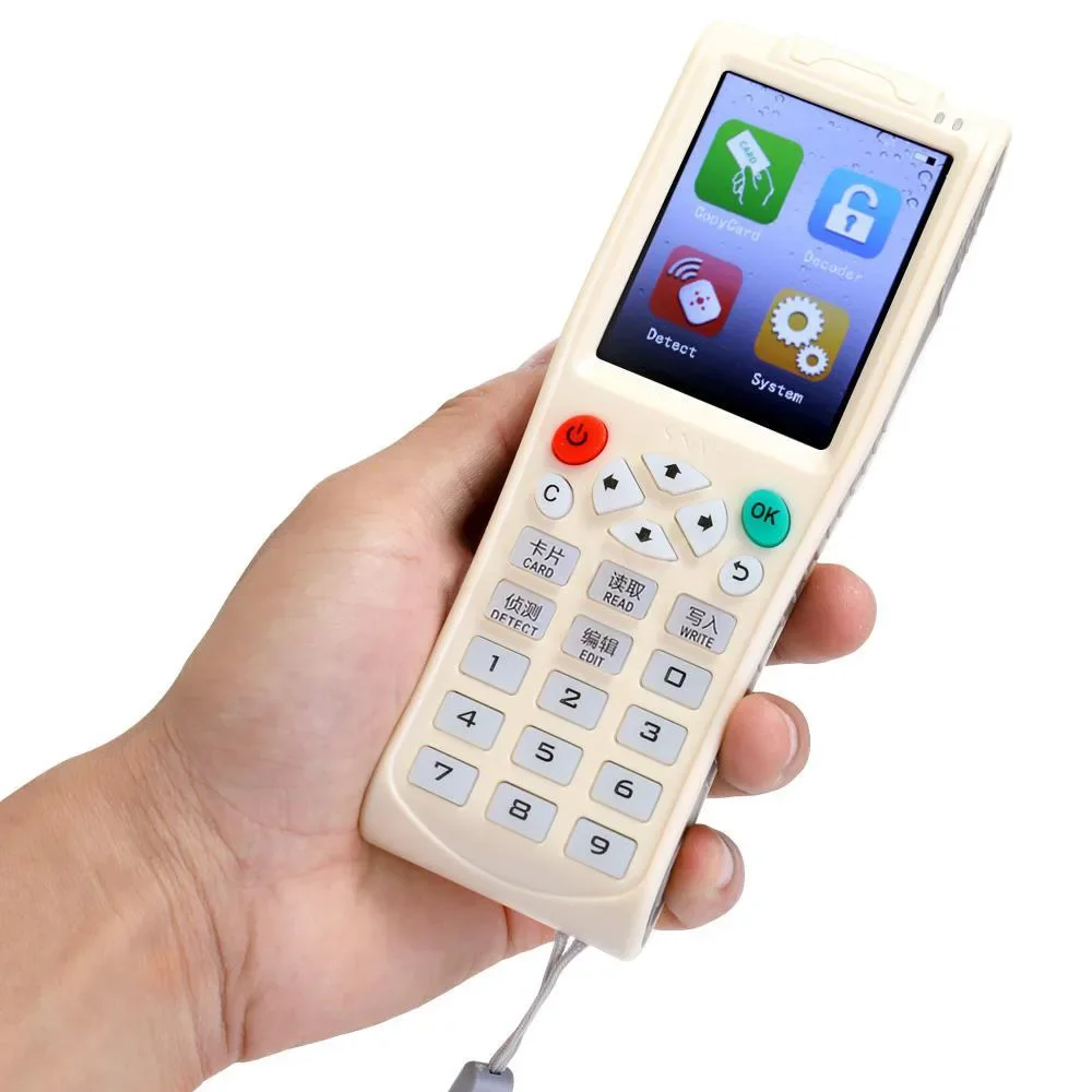 125khz 13.56mhz id ic rfid copier access card key duplicator cloner scanner icopy yc
125khz 13.56mhz id ic rfid copier access card key duplicator cloner scanner icopy yc