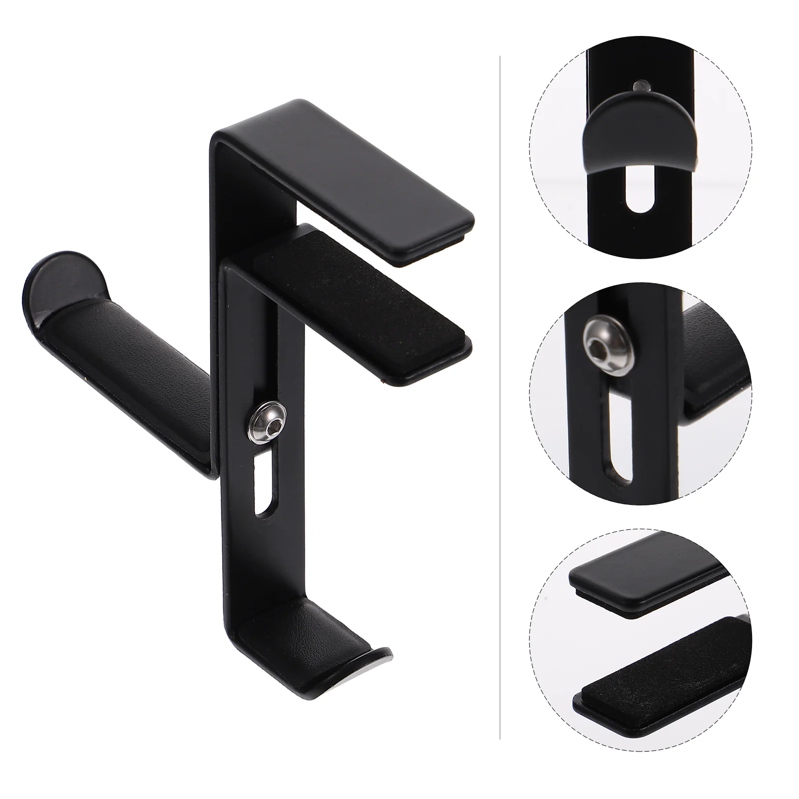 Headphone Hanger Stand for under Desk Headset Holder Clamp Hook Wall-mounted Alloy
Headphone Hanger Stand for under Desk Headset Holder Clamp Hook Wall-mounted Alloy