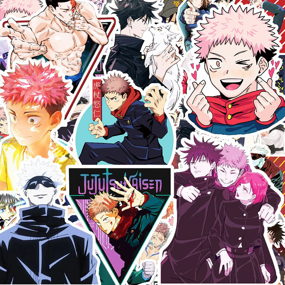 10/30/50pcs Jujutsu Kaisen Cartoon Stickers Japan Anime Graffiti Sticker Motorcycle Phone Luggage Waterproof Decals Decoration 
10/30/50pcs Jujutsu Kaisen Cartoon Stickers Japan Anime Graffiti Sticker Motorcycle Phone Luggage Waterproof Decals Decoration