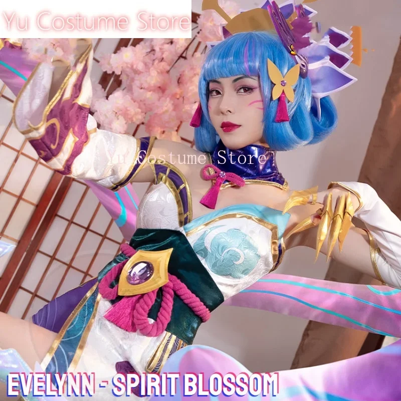 Yu CostumeLOL Evelynn Spirit Blossom Cosplay Costume Cos Game Anime Party Uniform Hallowen Play Role Clothing New Full Set Dress
Yu CostumeLOL Evelynn Spirit Blossom Cosplay Costume Cos Game Anime Party Uniform Hallowen Play Role Clothing New Full Set Dress