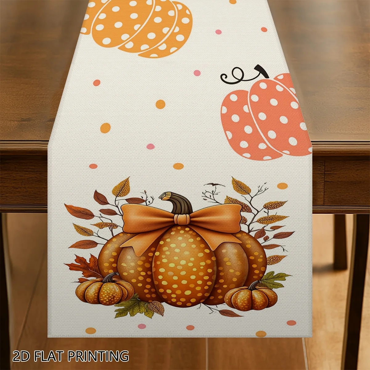 1 Piece of Autumn Table Runner, Bow Pumpkin, Suitable for Restaurants, Homes, Dinners, and Art Exhibitions.
1 Piece of Autumn Table Runner, Bow Pumpkin, Suitable for Restaurants, Homes, Dinners, and Art Exhibitions.