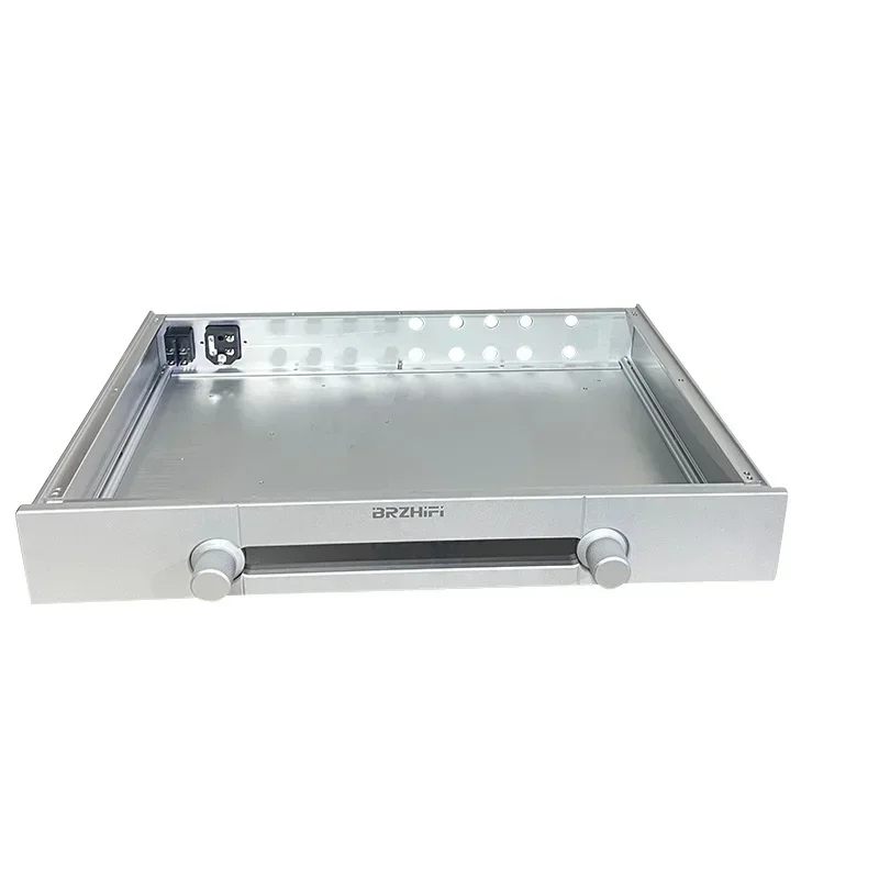 430*310*60mm All Aluminum Power Amplifier Chassis Enclosure Goldmund Preamplifier Case Diy Audio Amplifier Shell
430*310*60mm All Aluminum Power Amplifier Chassis Enclosure Goldmund Preamplifier Case Diy Audio Amplifier Shell