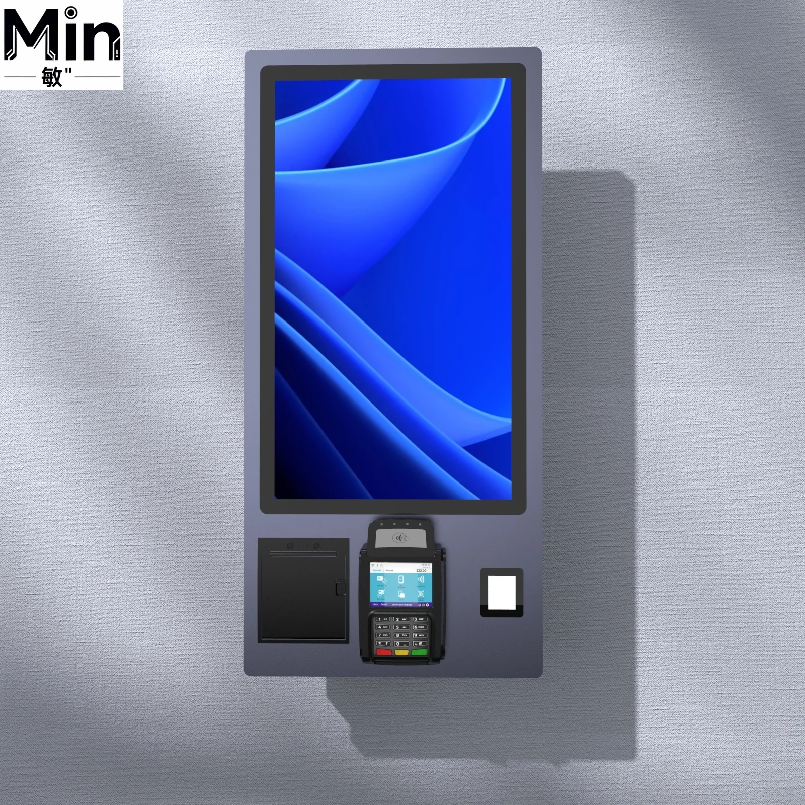 2026 New 23.8 Inch POS Terminal Bracket Floor Stand Wall-Mount Self Service Kiosk for Restaurant Retail
2026 New 23.8 Inch POS Terminal Bracket Floor Stand Wall-Mount Self Service Kiosk for Restaurant Retail