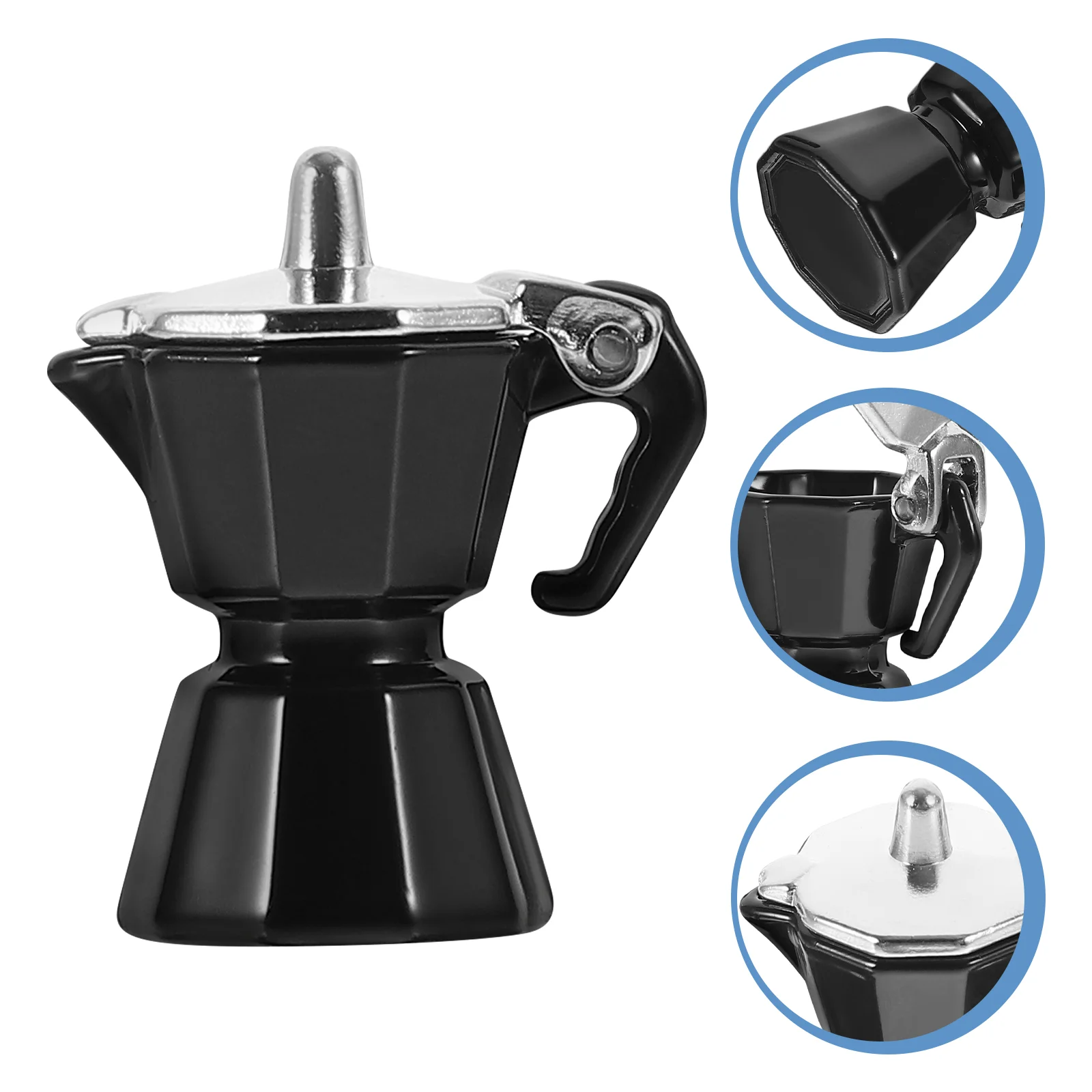 Mini Espresso Coffee Pot House Prop Pretend Kitchen Supplies Miniature Adornment Tiny Alloy Decor
Mini Espresso Coffee Pot House Prop Pretend Kitchen Supplies Miniature Adornment Tiny Alloy Decor