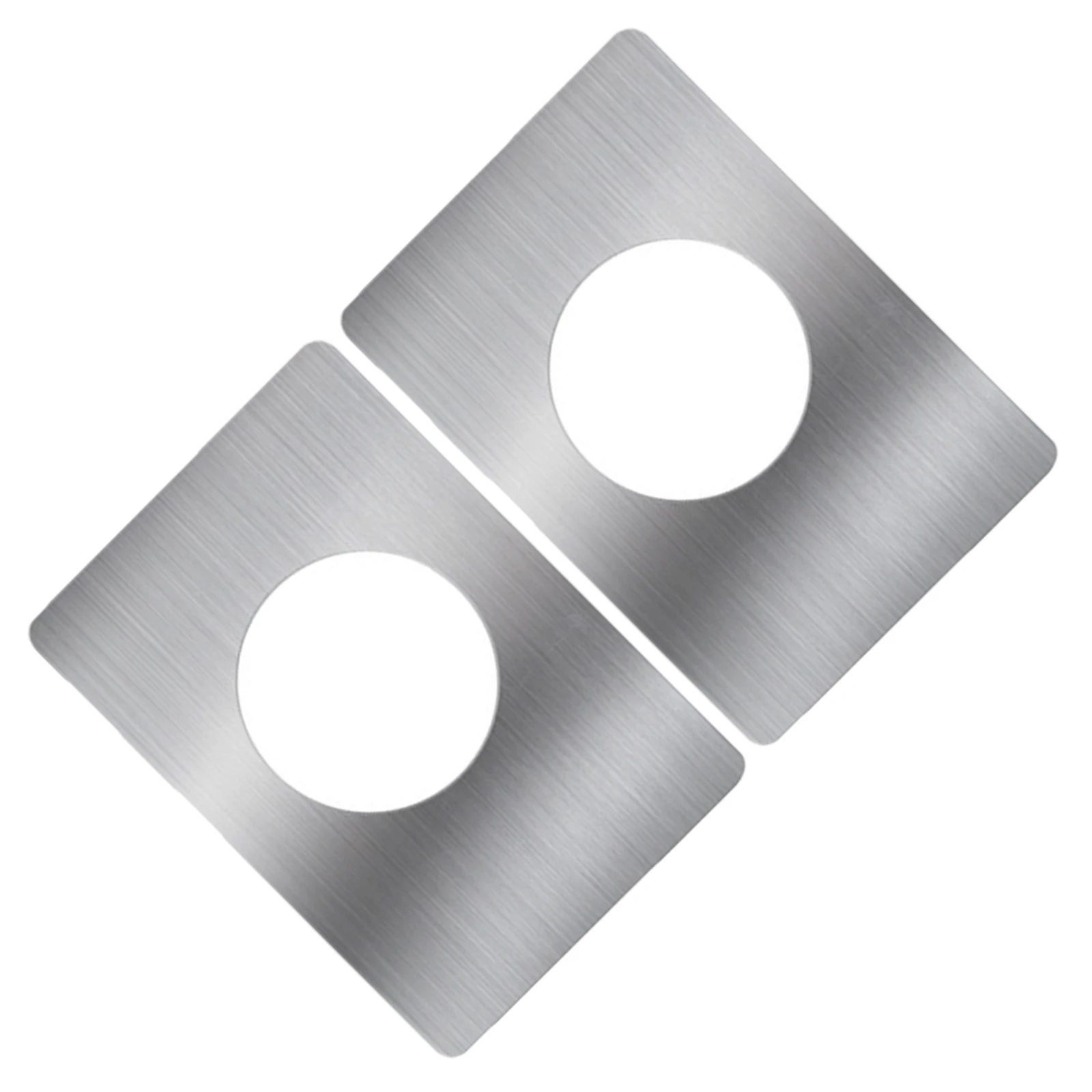 2pcs Reinforcement Brushed Stainless Steel For Door Lock Scratches Hole Cover Front Door Security Upgrade Deadbolt Cover Plate
2pcs Reinforcement Brushed Stainless Steel For Door Lock Scratches Hole Cover Front Door Security Upgrade Deadbolt Cover Plate
