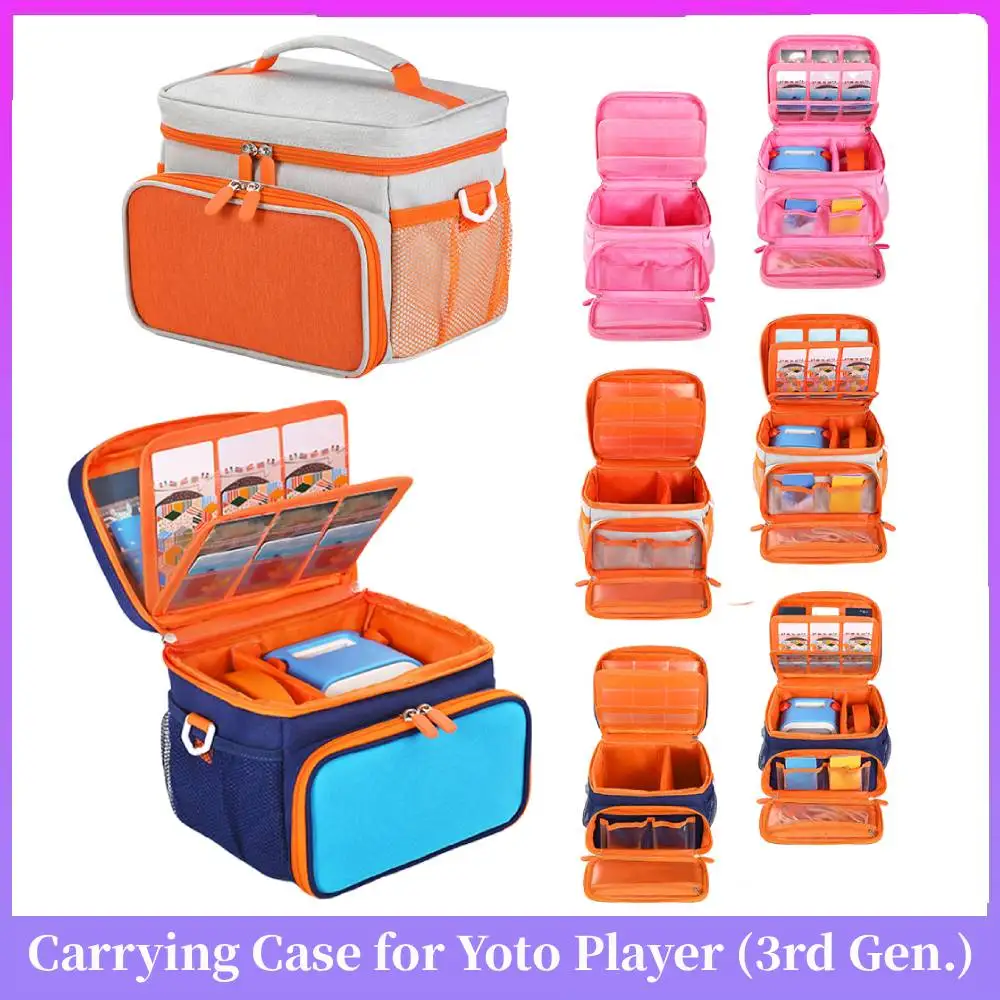 Чехол для Yoto Player (3-го поколения), дорожный чехол, держатель для карт, вмещает до 30 карт, сумка-чехол, жесткий чехол для аудиоплеера
Чехол для Yoto Player (3-го поколения), дорожный чехол, держатель для карт, вмещает до 30 карт, сумка-чехол, жесткий чехол для аудиоплеера