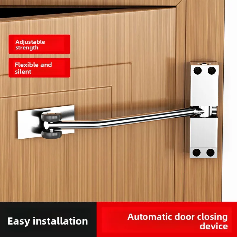 Hydraulic Buffer Sliding Door Automatic Rebound Door Closer, Stainless Steel Thickened Silent Fire Door Closer
Hydraulic Buffer Sliding Door Automatic Rebound Door Closer, Stainless Steel Thickened Silent Fire Door Closer