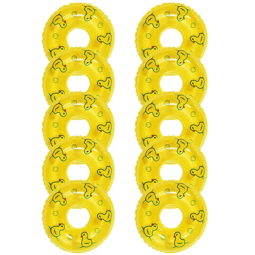10 Pcs Swim Ring Yellow Cartoon Photo Props Kids Toy Rings Child Mini House Decors Play Decor Mini Duck Accessories Pool
10 Pcs Swim Ring Yellow Cartoon Photo Props Kids Toy Rings Child Mini House Decors Play Decor Mini Duck Accessories Pool