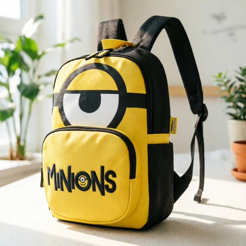 Minions anime cartoon cute student storage backpack kawaii kindergarten boys and girls schoolbag movie merchandise wholesale
Minions anime cartoon cute student storage backpack kawaii kindergarten boys and girls schoolbag movie merchandise wholesale
