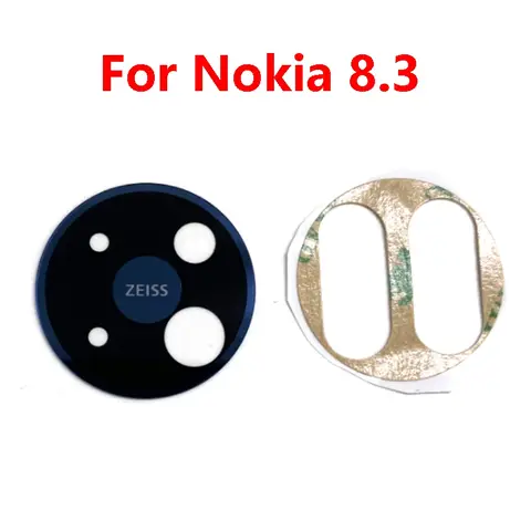 Camera Glass Lens For Nokia 5.3 5.4 6.2 7.2 8.3 Rear Camera Lens Glass Holder Braket Assembly