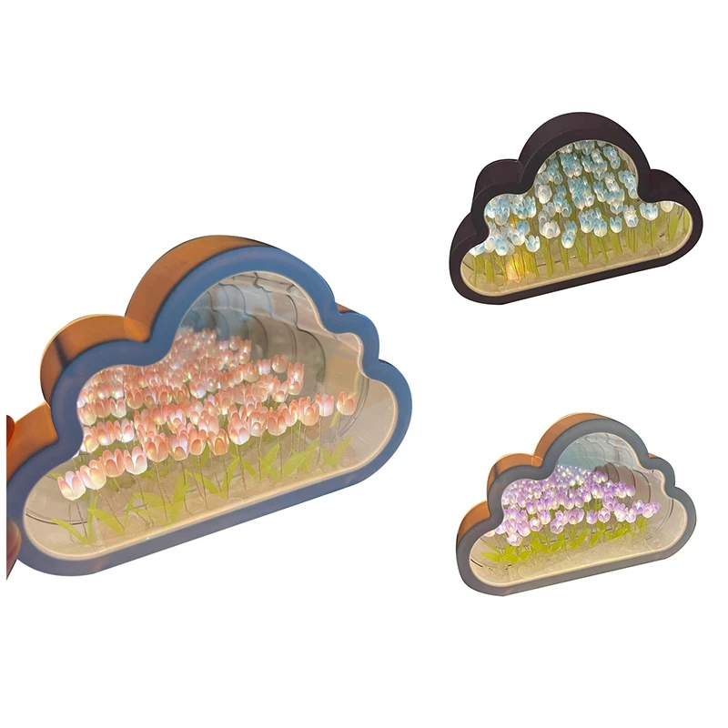 Cloud Tulip Lamp, DIY Tulip Night Light, Cloud Tulip Mirror Night Light, Tulip LED Table Lights, Table Lamp
Cloud Tulip Lamp, DIY Tulip Night Light, Cloud Tulip Mirror Night Light, Tulip LED Table Lights, Table Lamp