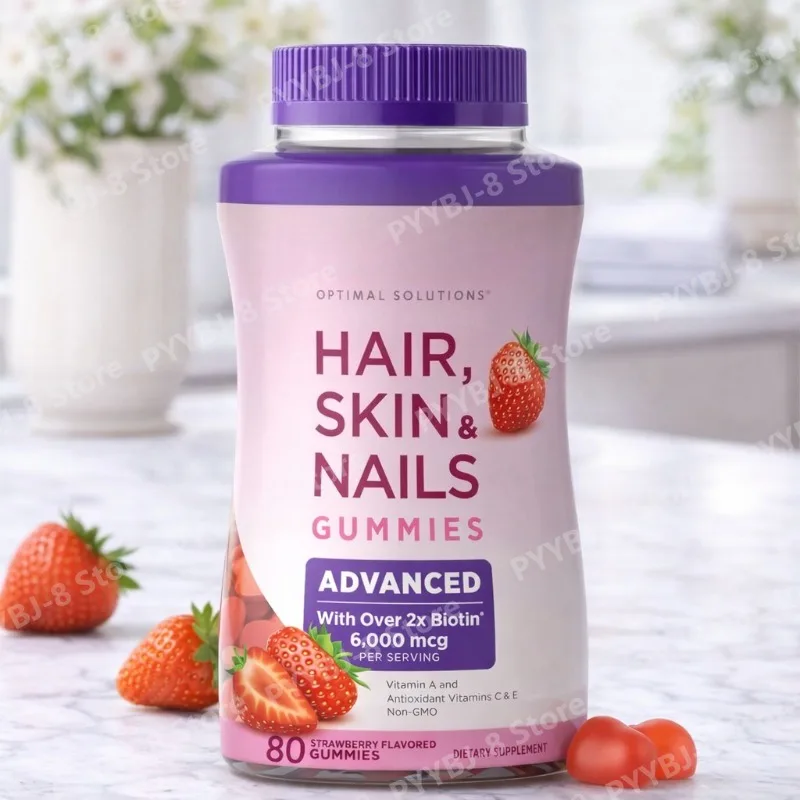 Биотиновые жевательные конфеты со вкусом клубники с 6000 мкг биотина и витаминами для поддержания здоровья волос, кожи и ногтей, 80 шт., пищевая добавка
Биотиновые жевательные конфеты со вкусом клубники с 6000 мкг биотина и витаминами для поддержания здоровья волос, кожи и ногтей, 80 шт., пищевая добавка