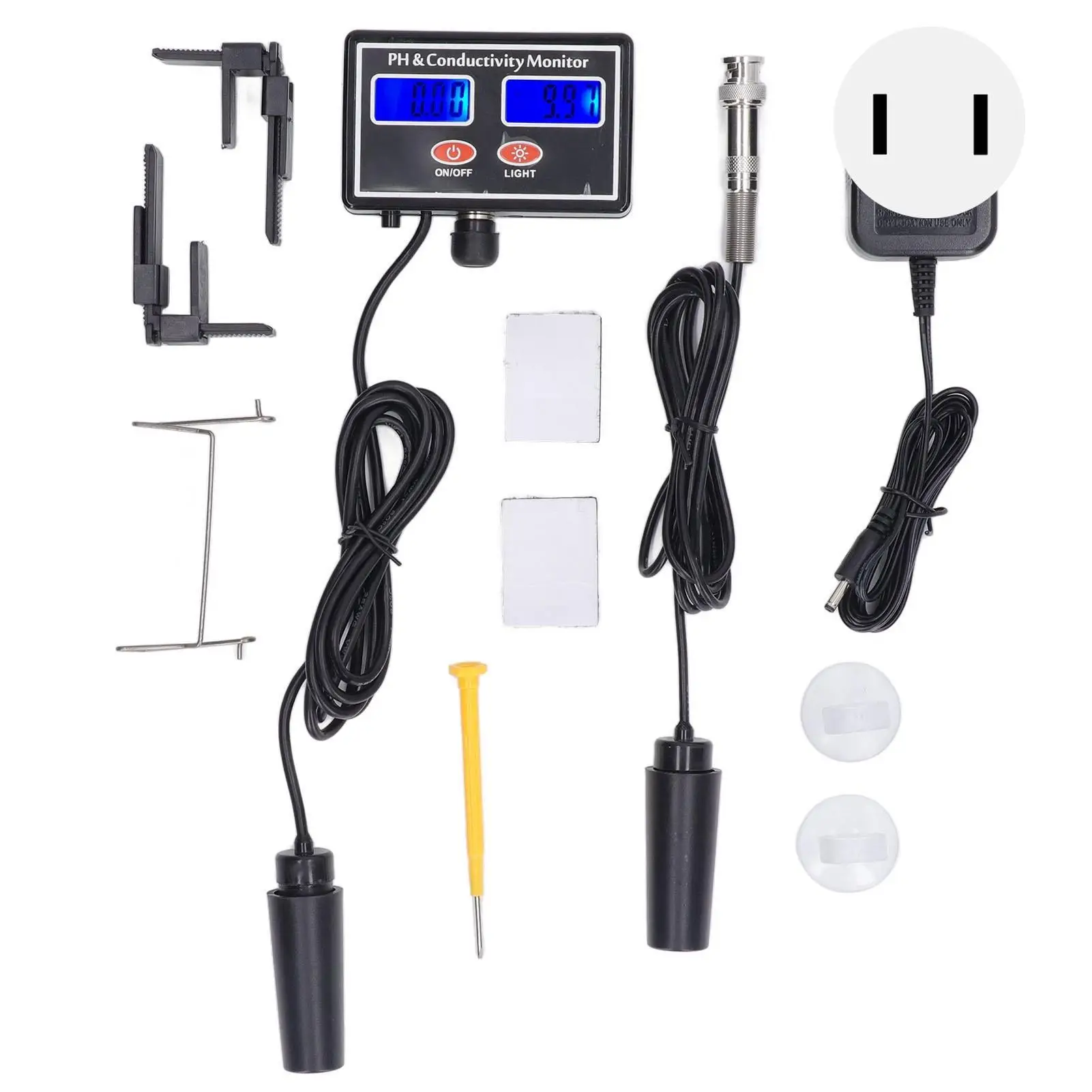 24-Hour Remote Water pH Meter Tester for aquariums - SG, EC, Salt, ORP, CF, TEMP Monitoring
24-Hour Remote Water pH Meter Tester for aquariums - SG, EC, Salt, ORP, CF, TEMP Monitoring