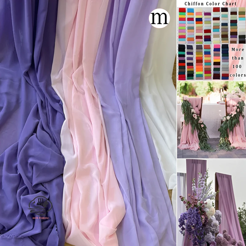 Purple Red Chiffon Drape Georgette For Dress Skirt, Shirt, Dress, Clothing,Decoration ,Home Decor Handmade DIY Sewing Material
Purple Red Chiffon Drape Georgette For Dress Skirt, Shirt, Dress, Clothing,Decoration ,Home Decor Handmade DIY Sewing Material