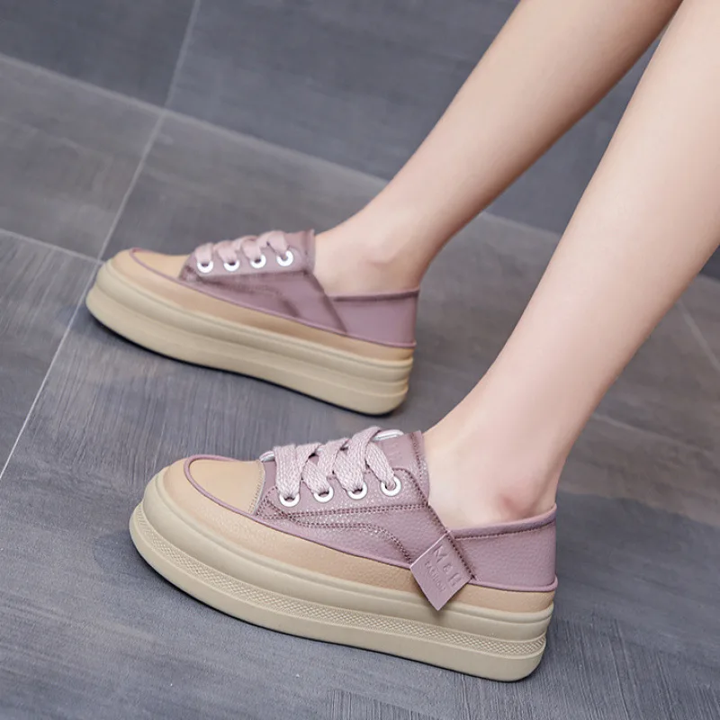 Women's Casual Shoes Two-Way Wear Thick Bottom Soft Sole Breathable Versatile Spring Summer New Fashion Trendy Canvas Shoes
Women's Casual Shoes Two-Way Wear Thick Bottom Soft Sole Breathable Versatile Spring Summer New Fashion Trendy Canvas Shoes