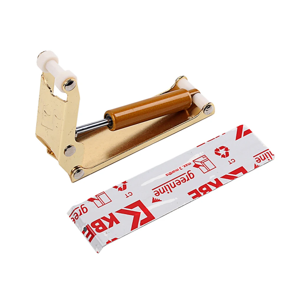 Metal Piano Slow Closing Device D112 Golden Hydraulic Pressure Fallboard Decelerator for Upright Piano Scratch Protection Finger