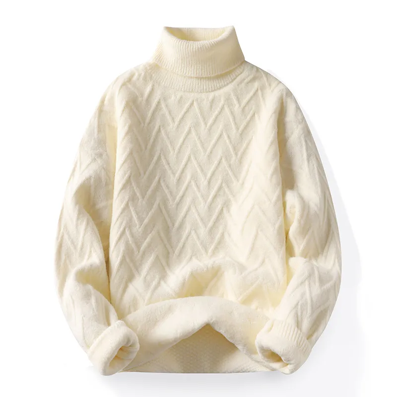 2021 New Fall Winter Harajuku Cashmere Sweater Men Turtleneck Mens Sweaters Thick High Neck Male Pullovers Keep Warm Pull Homme
2021 New Fall Winter Harajuku Cashmere Sweater Men Turtleneck Mens Sweaters Thick High Neck Male Pullovers Keep Warm Pull Homme