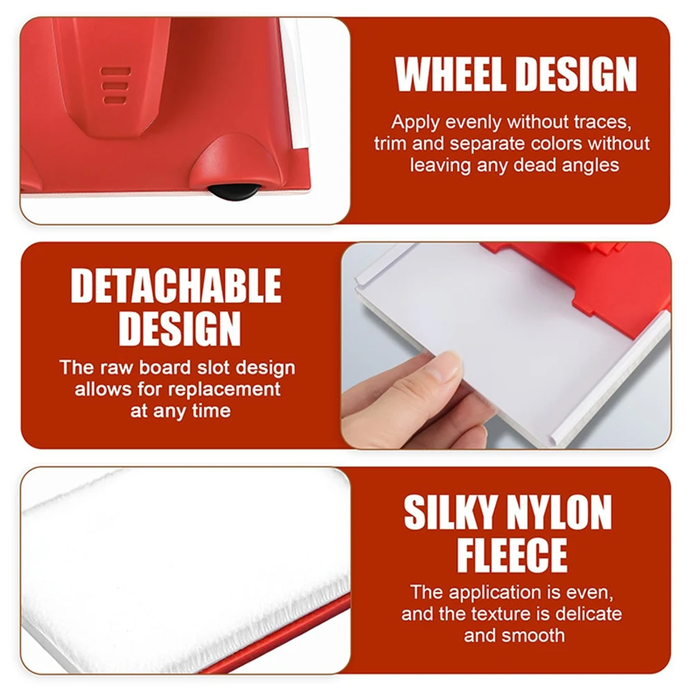 Набор инструментов для окраски B14C (2 шт.) с 2 подушечками, для потолков, окон, углов, плинтусов, стен, инструмент для окраски краев
Набор инструментов для окраски B14C (2 шт.) с 2 подушечками, для потолков, окон, углов, плинтусов, стен, инструмент для окраски краев