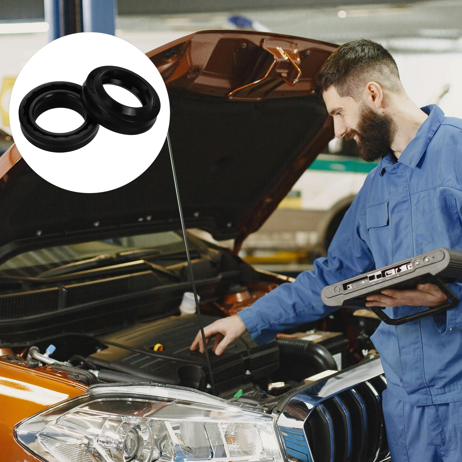 2Pcs Tire Changer Cylinder Seal Kit Replacement Parts Durable Hydraulic Cylinder Seal Maintenance Repair Kit Tire Changer
2Pcs Tire Changer Cylinder Seal Kit Replacement Parts Durable Hydraulic Cylinder Seal Maintenance Repair Kit Tire Changer