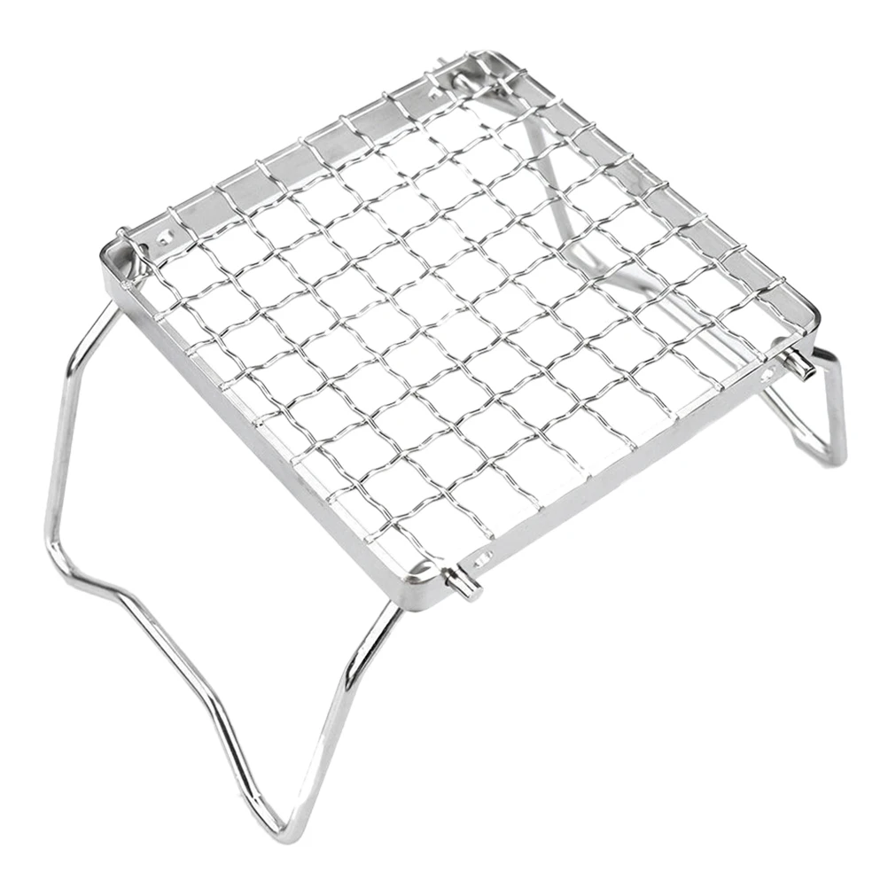 Folding Campfire Grill Stainless Steel 9.4X6.6 Inch Portable Bbq Rack For Camping Outdoor Cooking Stove Foldable Fireproof
Folding Campfire Grill Stainless Steel 9.4X6.6 Inch Portable Bbq Rack For Camping Outdoor Cooking Stove Foldable Fireproof