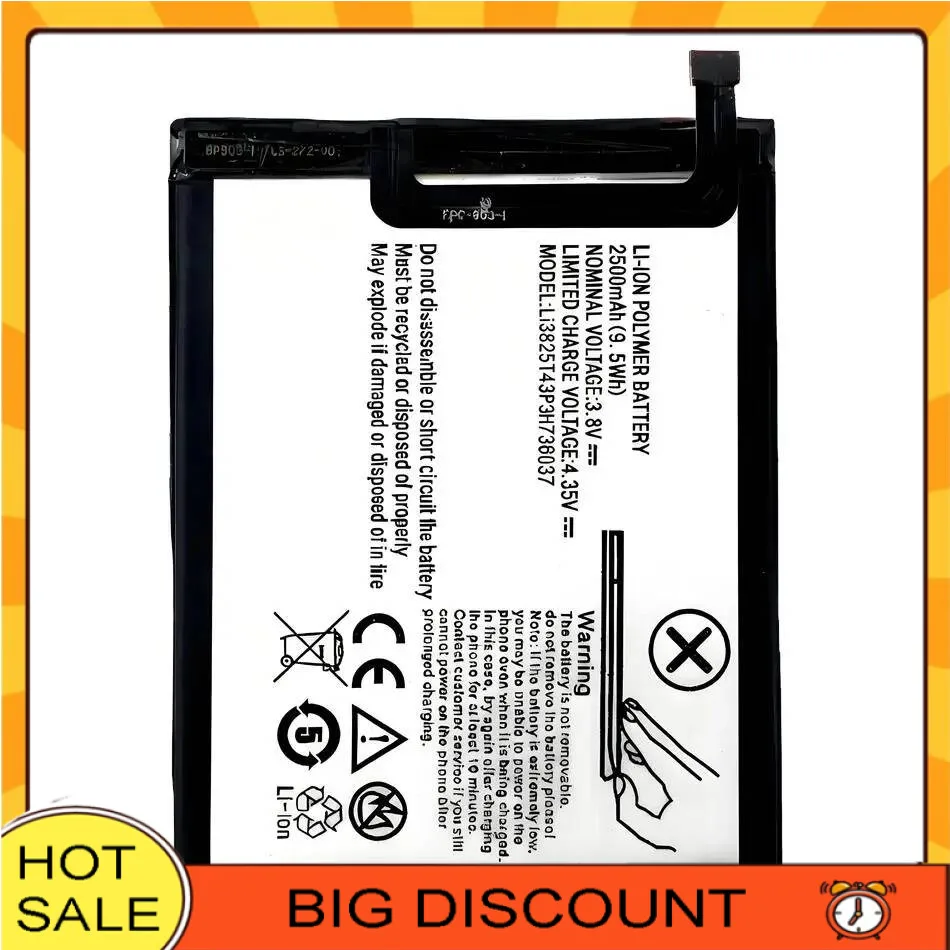 For Zte Blade A2 V7 Lite Dual Sim BV0720 Li3825t43p3h736037 Reliable Replacement 2500Mah Mobile Phone Battery
For Zte Blade A2 V7 Lite Dual Sim BV0720 Li3825t43p3h736037 Reliable Replacement 2500Mah Mobile Phone Battery