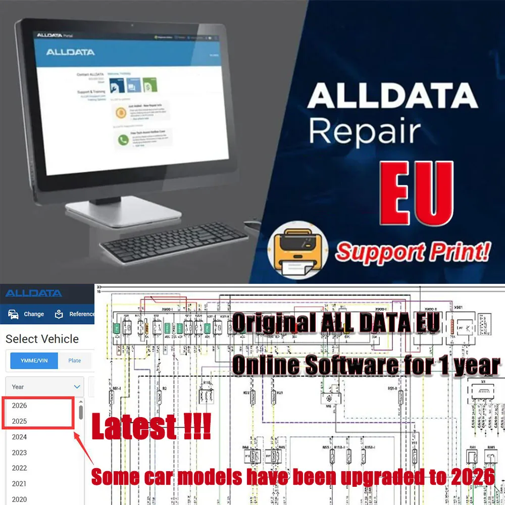 Alldata EU Online Account 2026 Original All Data Workshop Car Repair Software Wiring Diagrams All data EU Auto Database 1 Year
Alldata EU Online Account 2026 Original All Data Workshop Car Repair Software Wiring Diagrams All data EU Auto Database 1 Year
