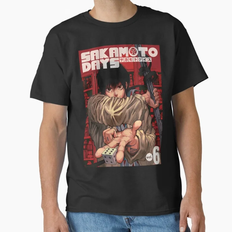 80s Manga taro Sakamoto Days Anime t shirt for men Large size Tops S-6XL 100% cotton mens Clothes
80s Manga taro Sakamoto Days Anime t shirt for men Large size Tops S-6XL 100% cotton mens Clothes