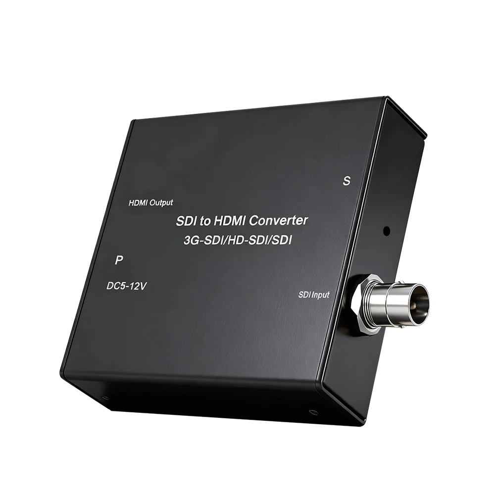 Мини-конвертер 3G/HD-SDI HDMI 1080P аудио-видео адаптер BNC SDI для монитора HDTV
Мини-конвертер 3G/HD-SDI HDMI 1080P аудио-видео адаптер BNC SDI для монитора HDTV