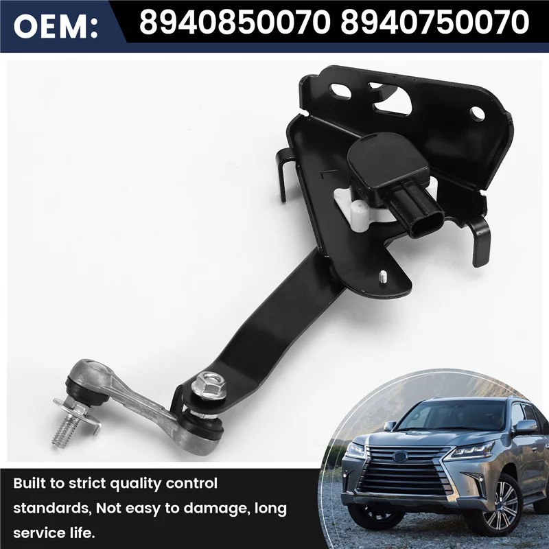 8940850070 Rear Left 8940750070 Rear Right Height Level Sensor 5S9487 LSH133 HST072 For Toyota Lexus LS460 LS600
8940850070 Rear Left 8940750070 Rear Right Height Level Sensor 5S9487 LSH133 HST072 For Toyota Lexus LS460 LS600