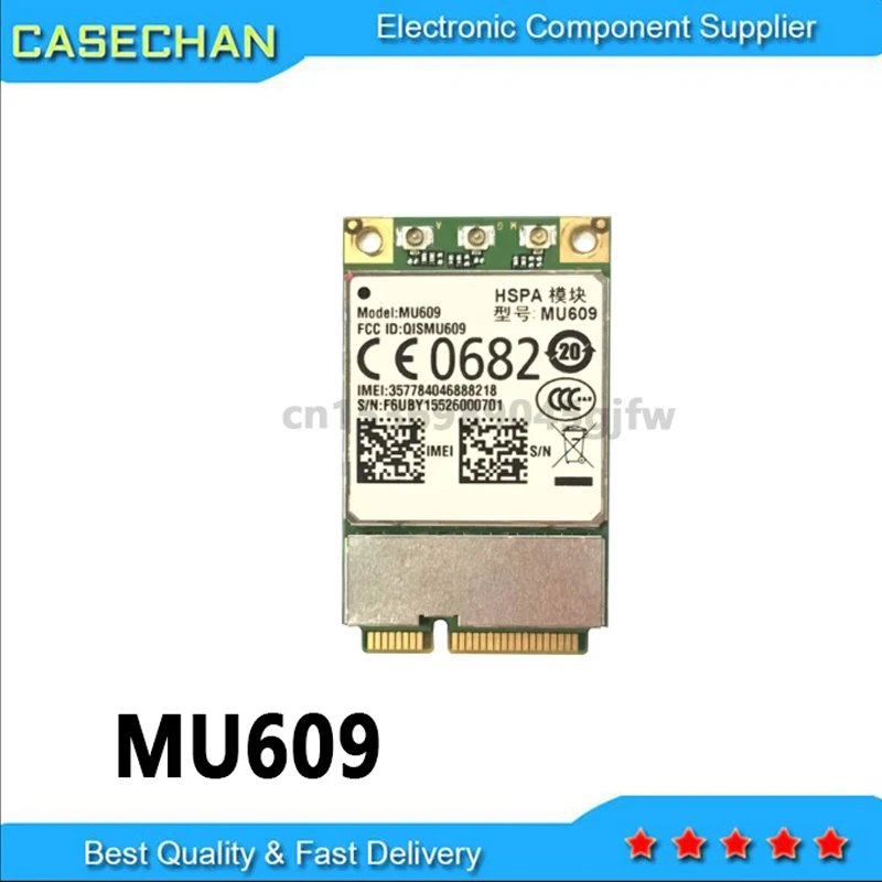 1PCS MU609 LGA Hot sales WCDMA Mini PCIe HSPA+/UMTS quad-b 850/900/1900/2100 MHz M2 wireless wifi card 3G Module
1PCS MU609 LGA Hot sales WCDMA Mini PCIe HSPA+/UMTS quad-b 850/900/1900/2100 MHz M2 wireless wifi card 3G Module