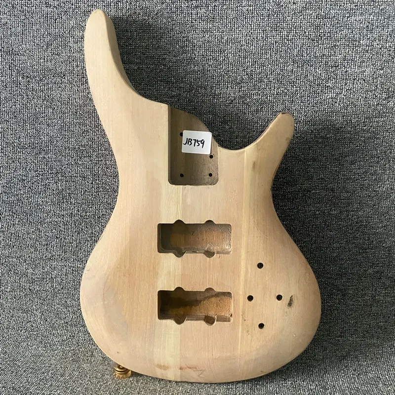 jB759 Surface Paint and Wood Cracks Damages Custom Electric Bass Semi Finishing Jazz Bass Body in Solid Alder for DIY
jB759 Surface Paint and Wood Cracks Damages Custom Electric Bass Semi Finishing Jazz Bass Body in Solid Alder for DIY