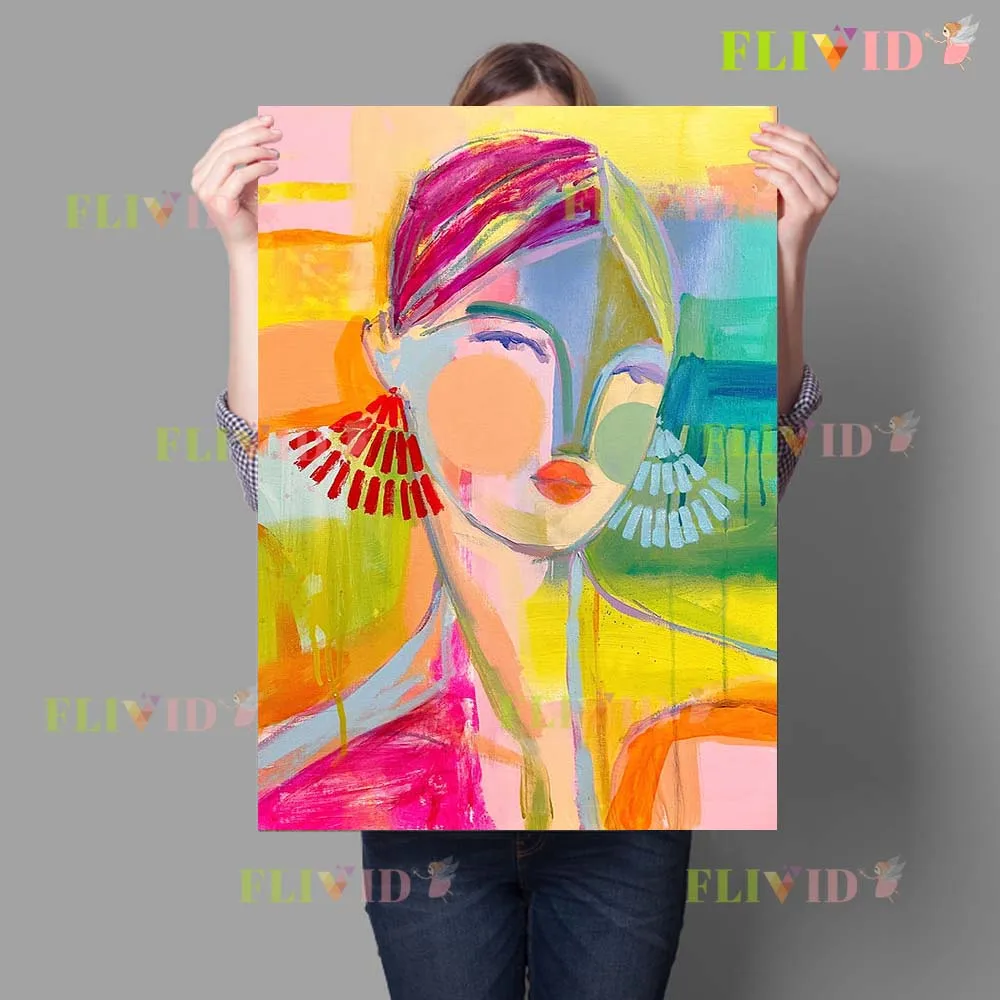 Abstract Girl Fashion Woman Portrait Vintage Poster Wall Art Canvas Painting Home Decor Wall Pictures For Living Room Unframed
Abstract Girl Fashion Woman Portrait Vintage Poster Wall Art Canvas Painting Home Decor Wall Pictures For Living Room Unframed