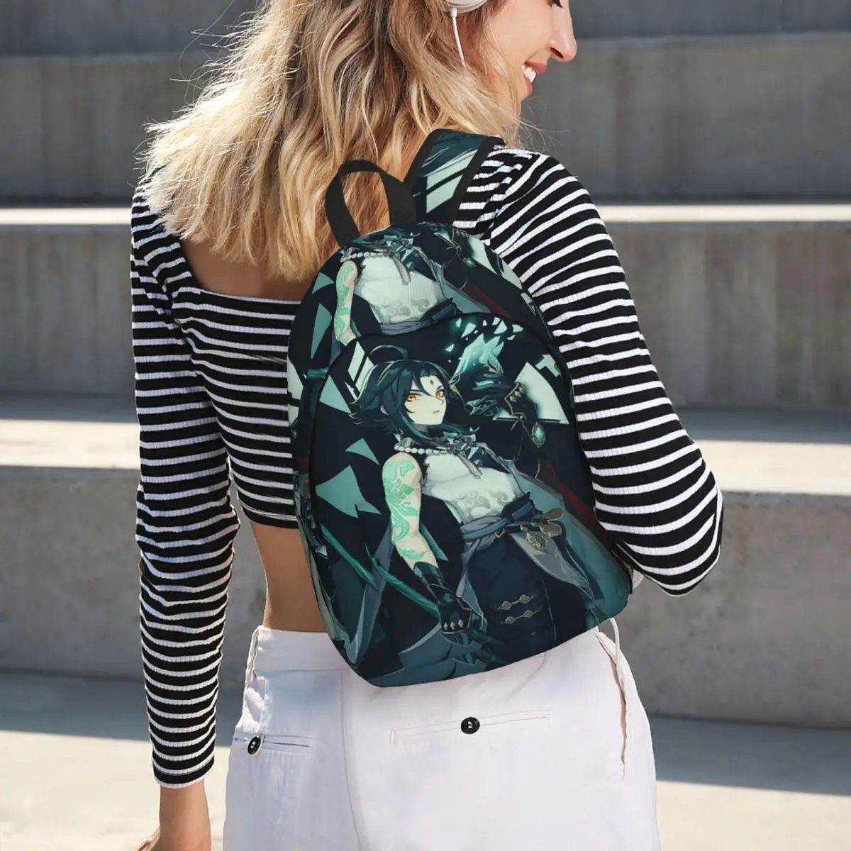 Genshin Impact Xiao Student Backpack School Bag Hiking Travel Daypack for Boys Girls Bookbag Shoulder Bags
Genshin Impact Xiao Student Backpack School Bag Hiking Travel Daypack for Boys Girls Bookbag Shoulder Bags