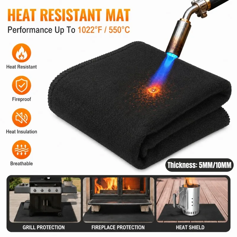 BBQ Heat Resistant Insulation Mat Fireproof Burn Protection Pad Outdoor Grill Heat Shield Thermal Insulation Mat Insulat Materia
BBQ Heat Resistant Insulation Mat Fireproof Burn Protection Pad Outdoor Grill Heat Shield Thermal Insulation Mat Insulat Materia
