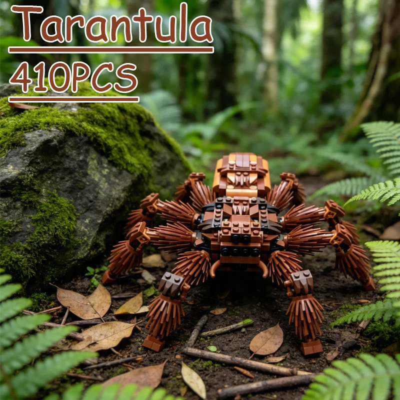 Новые строительные блоки MOC 2026: Тарантул из мелких кирпичиков, креативное украшение для рабочего стола, подарок-игрушка для мальчика
Новые строительные блоки MOC 2026: Тарантул из мелких кирпичиков, креативное украшение для рабочего стола, подарок-игрушка для мальчика
