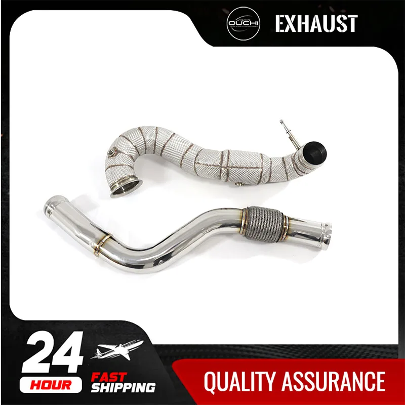 Fast shipping in 24 hours downpipe for Benz A45 W176 OUCHI stainless steels exhaust system With heat shield without catalytic
Fast shipping in 24 hours downpipe for Benz A45 W176 OUCHI stainless steels exhaust system With heat shield without catalytic