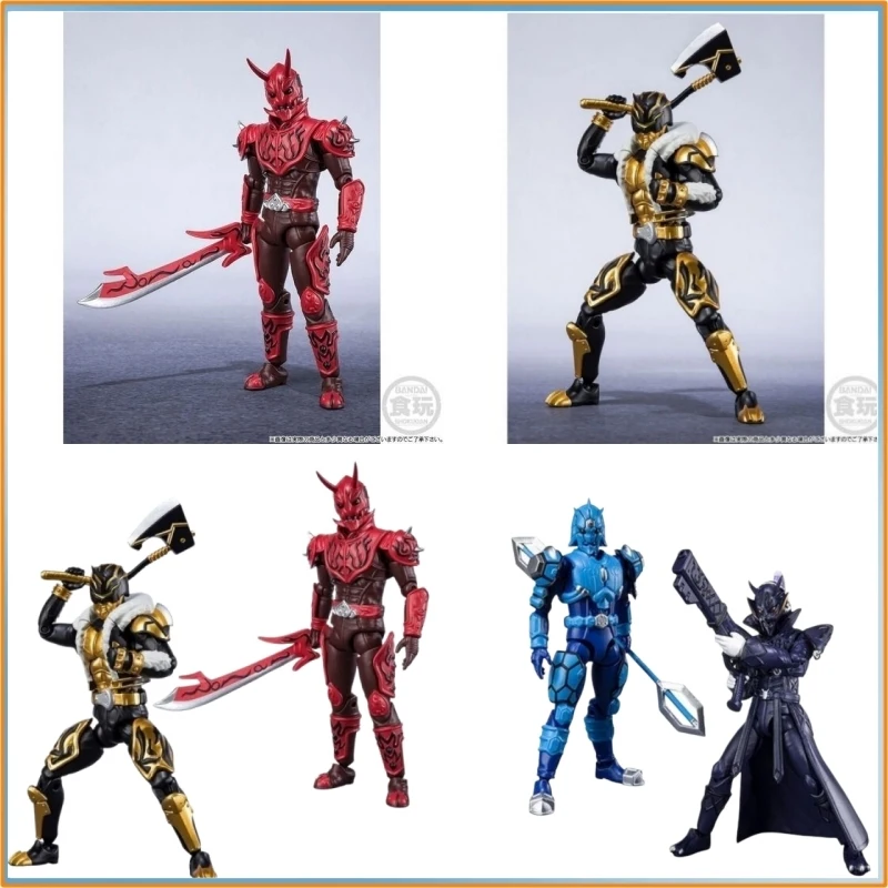 In Stock | Bandai Shodo-X Series Kamen Rider Den-O Imagin Action Figures - Momotaros & Kintaros Action Figure Model Toy Gift
In Stock | Bandai Shodo-X Series Kamen Rider Den-O Imagin Action Figures - Momotaros & Kintaros Action Figure Model Toy Gift