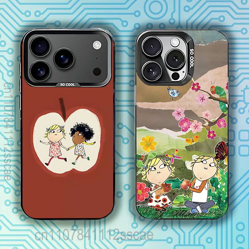 CHARLIE AND LOLA cartoon Phone Case For iPhone 17,16,15,14,13,12,11,Pro,Max,Plus,E,Air,Mini Black Tpu IMD Cover
CHARLIE AND LOLA cartoon Phone Case For iPhone 17,16,15,14,13,12,11,Pro,Max,Plus,E,Air,Mini Black Tpu IMD Cover