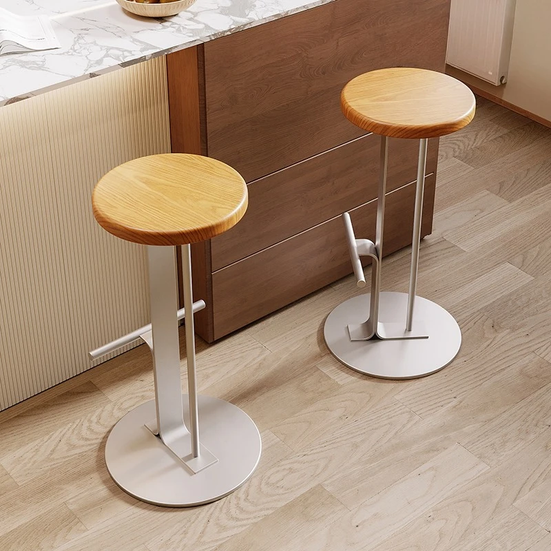 Japanese Style Modern Simple Rotatable Bar Chairs, Home Designer High Stool, Circular Bar Stool, Bar Chairs, New Model
Japanese Style Modern Simple Rotatable Bar Chairs, Home Designer High Stool, Circular Bar Stool, Bar Chairs, New Model
