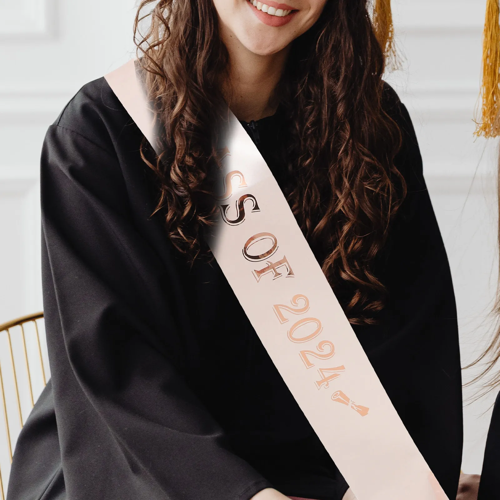 Senior 2024 Satin Graduation Party Shoulder Sash One Size Fits All Adjustable Class of 2024 Graduation Ribbon Sash Supplies
Senior 2024 Satin Graduation Party Shoulder Sash One Size Fits All Adjustable Class of 2024 Graduation Ribbon Sash Supplies