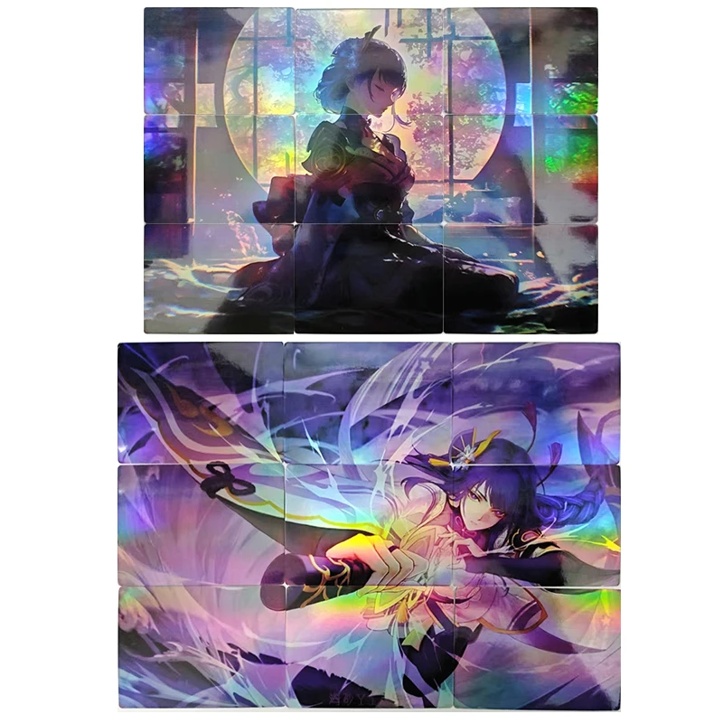 Japanese Anime Goddess Story Genshin Impact Raiden Shogun Puzzles Collectible Cards Christmas Birthday Gifts Children's Toys
Japanese Anime Goddess Story Genshin Impact Raiden Shogun Puzzles Collectible Cards Christmas Birthday Gifts Children's Toys