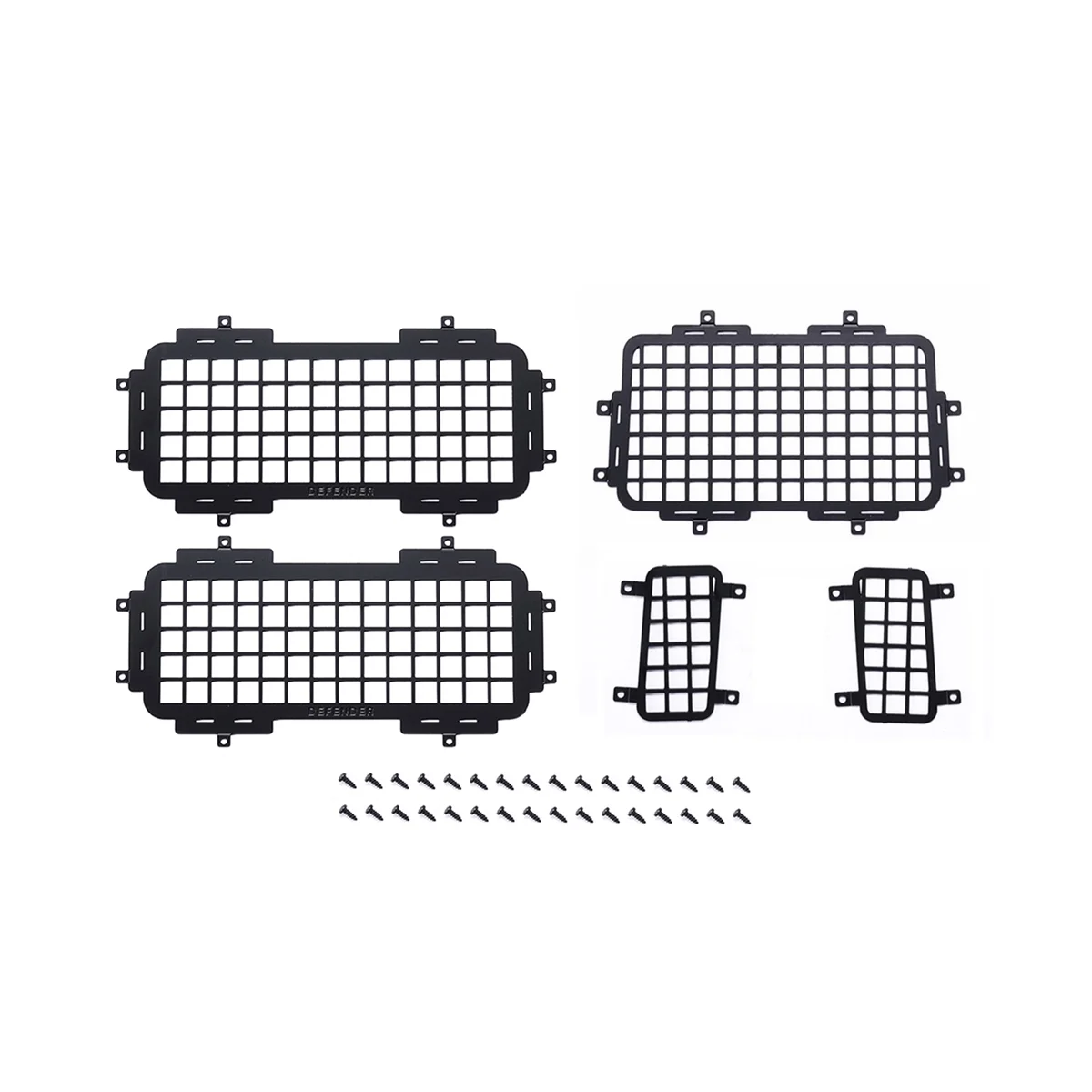 For MN D90 MN98 M S Steel Rear and Side Metal Stereoscopic Window Mesh Protective Net 1/12 RC Car Upgrade Parts
For MN D90 MN98 M S Steel Rear and Side Metal Stereoscopic Window Mesh Protective Net 1/12 RC Car Upgrade Parts