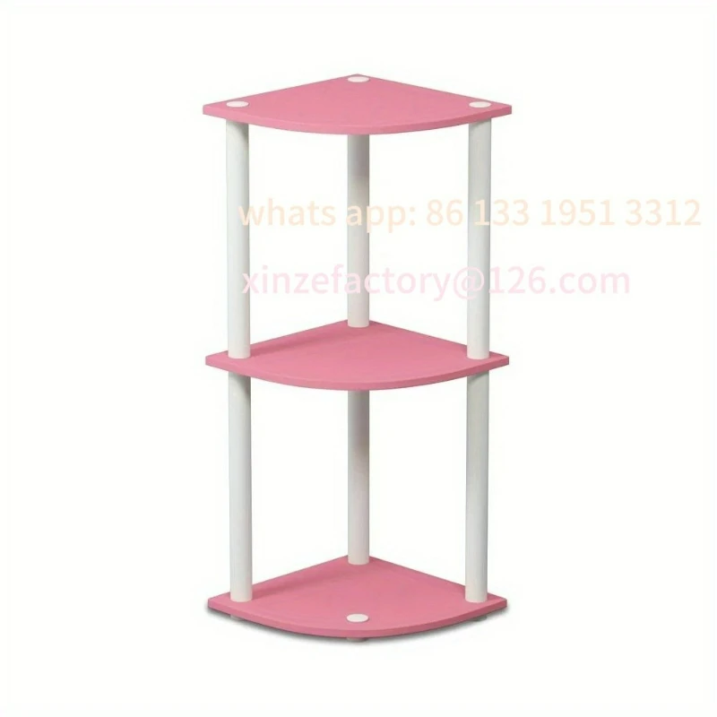 Customizable 3-Shelf Decorative Shelves - Pink & White Color Block Design, Wall-Mounted Storage Shelves for Bedrooms
Customizable 3-Shelf Decorative Shelves - Pink & White Color Block Design, Wall-Mounted Storage Shelves for Bedrooms