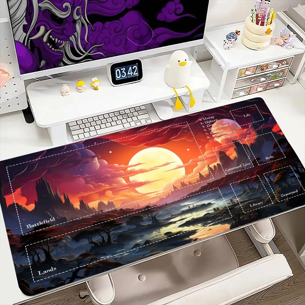 Moon Art Mouse Pad for MTG DTCG CCG RPG Trading Card Inked Game Playmats Smooth Rubber Surface Battle Game table mat
Moon Art Mouse Pad for MTG DTCG CCG RPG Trading Card Inked Game Playmats Smooth Rubber Surface Battle Game table mat