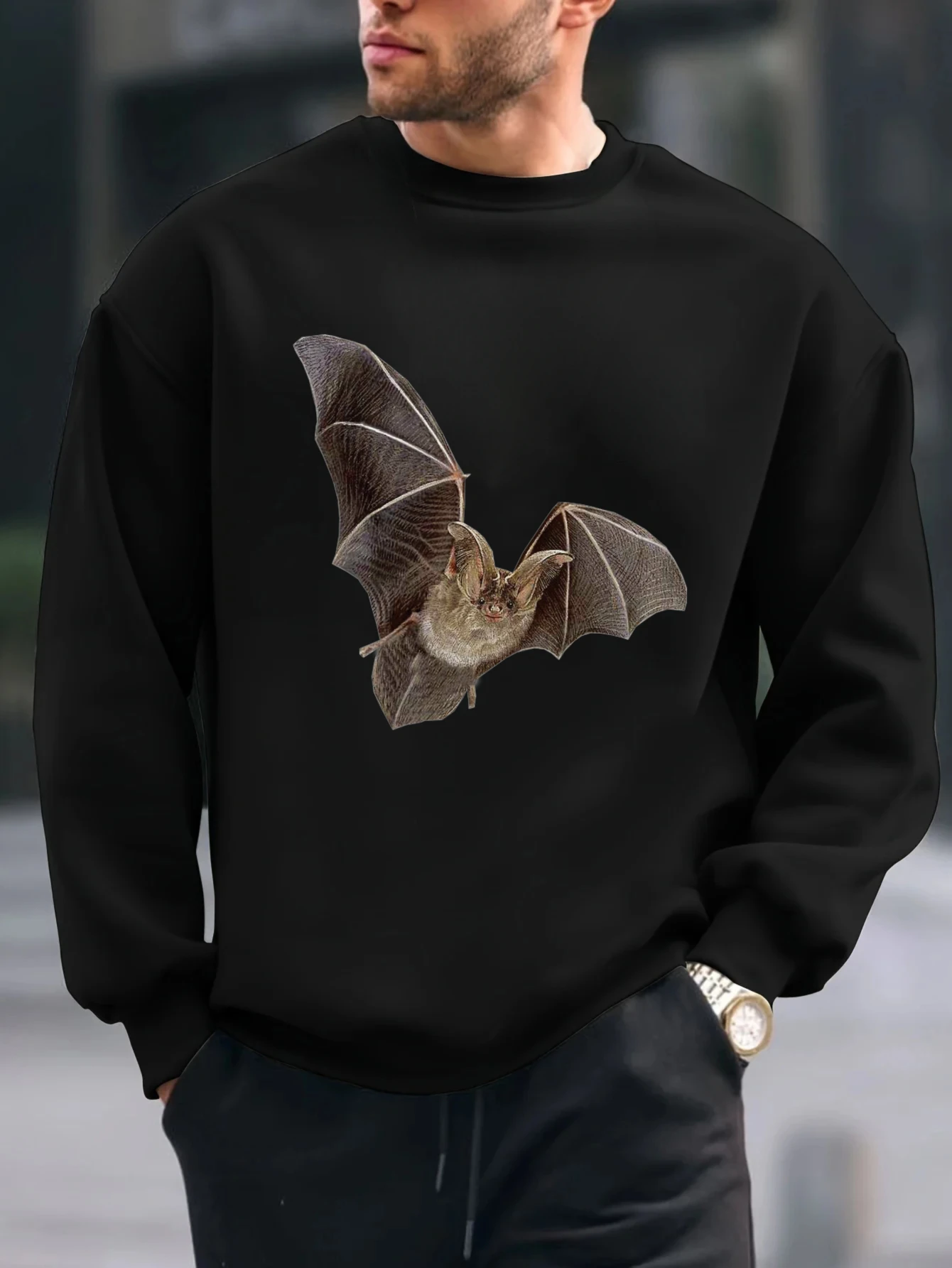 2025 Реалистичная версия топ с принтом летучей мыши, весенне-осенняя мужская толстовка с длинными рукавами, повседневная толстовка с капюшоном, мягкая и теплая
2025 Реалистичная версия топ с принтом летучей мыши, весенне-осенняя мужская толстовка с длинными рукавами, повседневная толстовка с капюшоном, мягкая и теплая